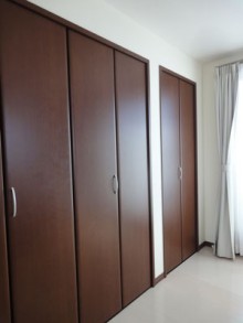 使いやすいクローゼットに